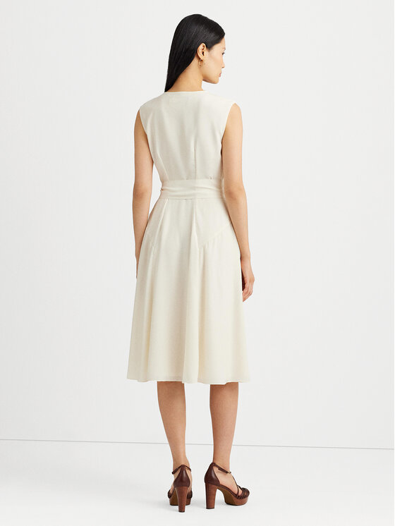 LAUREN RALPH LAUREN Lauren Ralph Lauren Sukienka codzienna 250926638001 Écru Regular Fit