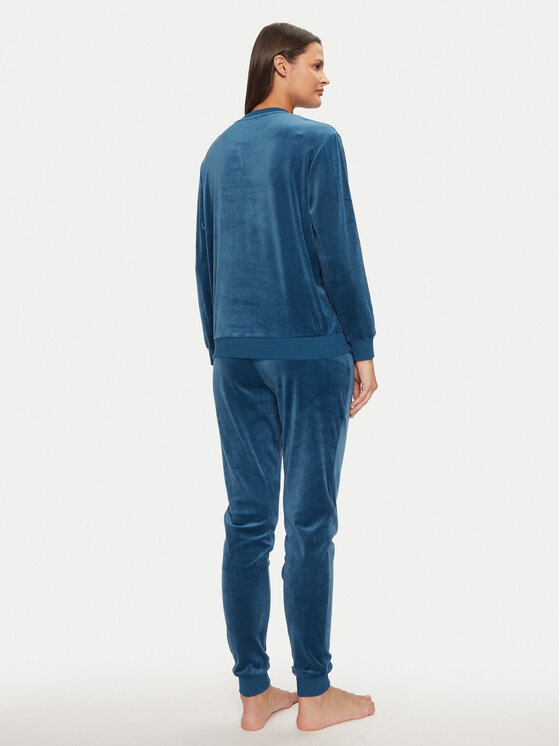 Selmark Selmark Πιτζάμα P9073 Μπλε Regular Fit