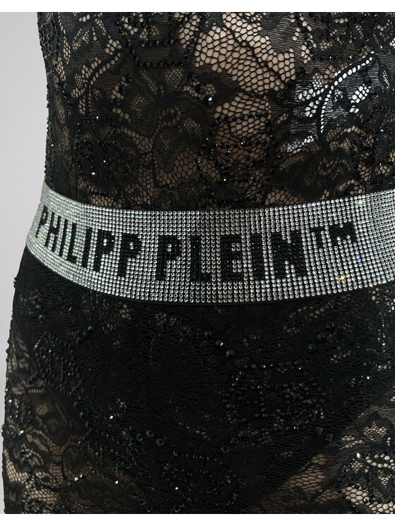 PHILIPP PLEIN PHILIPP PLEIN Legginsy 31043 Czarny Active Fit