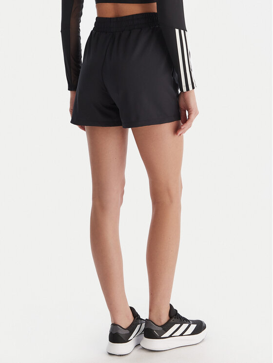 4F 4F Szorty sportowe RSS25-TFSHF0874 Czarny Regular Fit