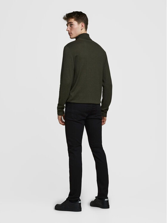 Jack & Jones Jack & Jones Farmer Glenn Felix 12113450 Fekete Slim Fit