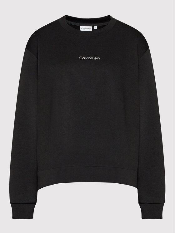 Calvin Klein Curve Džemperis Inclusive Micro Logo K20K204897 Juoda Regular Fit