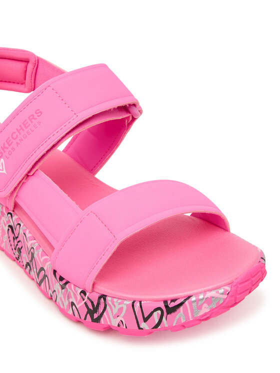 Skechers Skechers Basutės Uno Lite Sandal 314094L/HPMT Rožinė