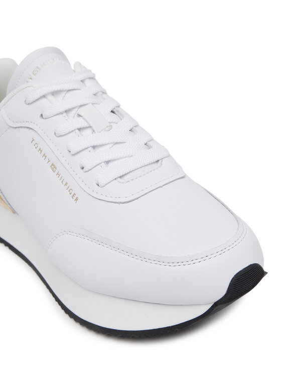 Tommy Hilfiger Tommy Hilfiger Sneakersy Chic Fashion Runner FW0FW08695 Biela