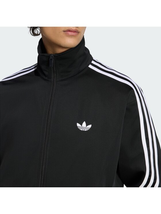 adidas adidas Sweatshirt Firebird KD8312 Schwarz Loose Fit