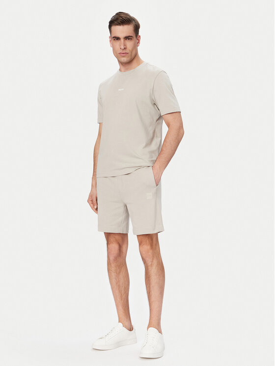 BOSS BOSS Sport rövidnadrág 50511726 Világosszürke Regular Fit