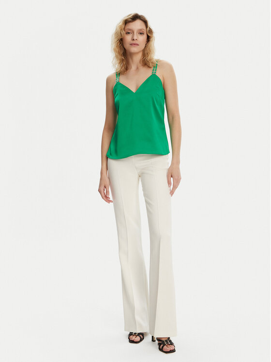 Morgan Morgan Top 242-OLAFI Grün Slim Fit