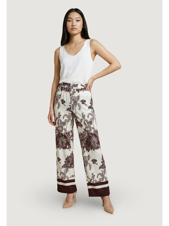 Artigli Artigli Smanicato SCOLLO A V IN RASO Bianco Casual Fit