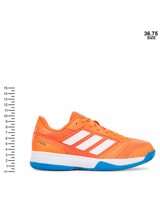 adidas adidas Halové topánky Ligra 8 Indoor Kids JR9299 Oranžová
