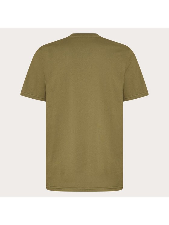 Oakley Oakley T-Shirt FOA402167 Zielony Regular Fit