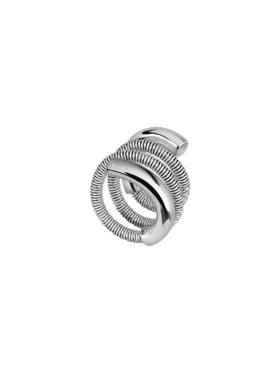 Breil Breil Pierścionek NEW SNAKE STEEL Srebrny