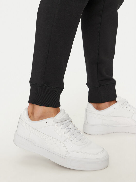 Calvin Klein Jeans Calvin Klein Jeans Pantaloni trening Monologo J30J325658 Negru Regular Fit