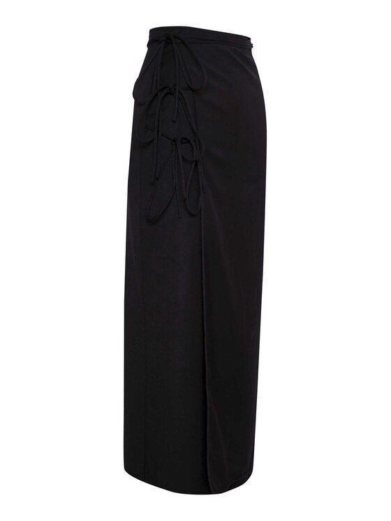 Gestuz Gestuz Midi krilo 10908273 Črna Regular Fit