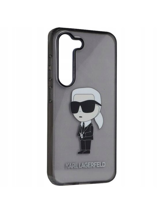 KARL LAGERFELD KARL LAGERFELD Etui na telefon Ikonik Karl Czarny