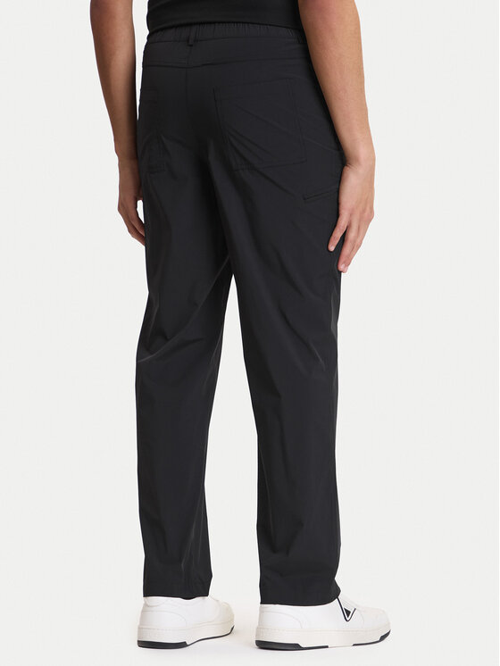 Guess Guess Stoffhose Z6GB08 W1996 Schwarz Regular Fit