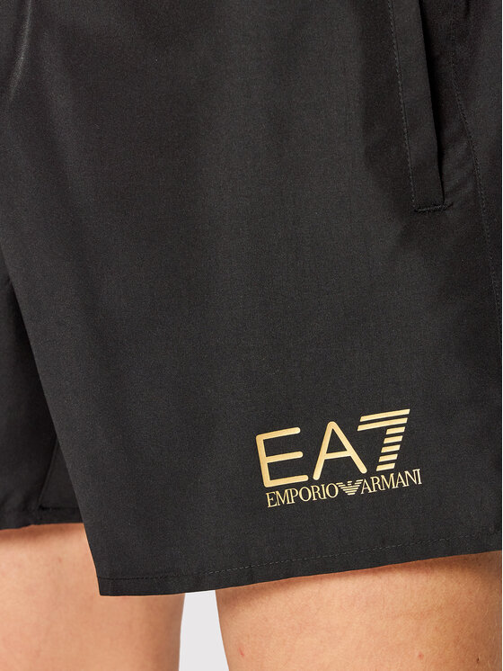 EA7 Emporio Armani EA7 Emporio Armani Плувни шорти 902000 CC721 00120 Черен Regular Fit