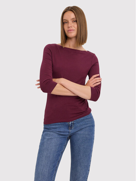 Vero Moda Vero Moda Halenka Panda 10274133 Bordó Regular Fit