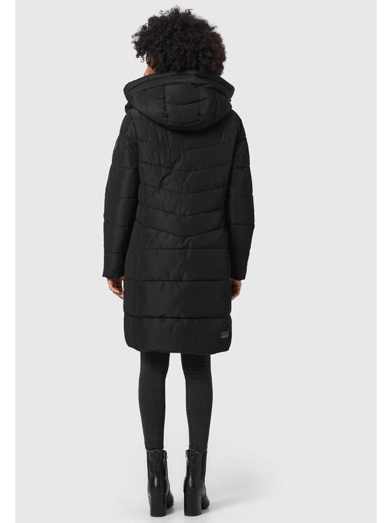 Marikoo Marikoo Kurtka zimowa Natsukoo Czarny Casual Fit