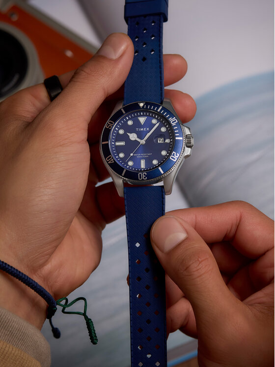 Timex Timex Pulkstenis Harborside Coast TW2Y05000 Sudraba