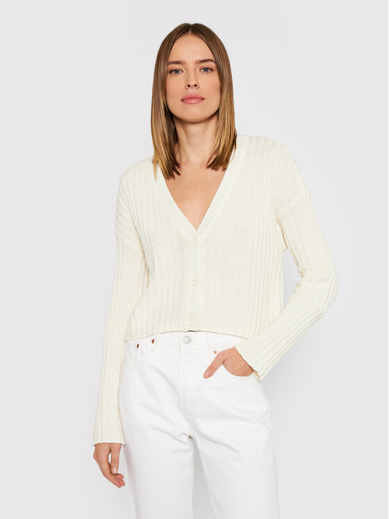 American Eagle Pletena jopica 034-1340-9566 Bež Regular Fit
