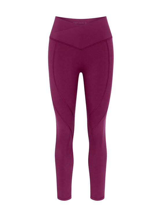 Triumph Triumph Legginsy Cardio 10217851 Bordowy Slim Fit