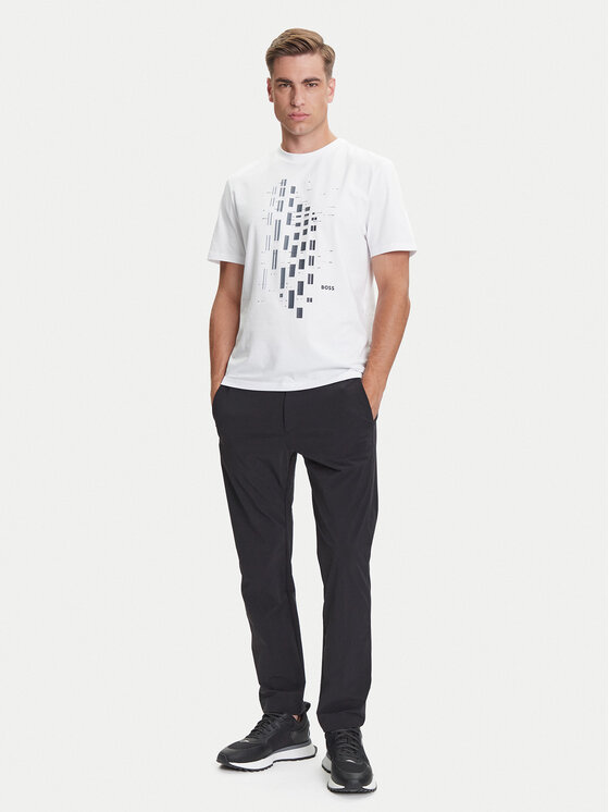 BOSS BOSS Футболка GRX Zone 50543808 Білий Regular Fit