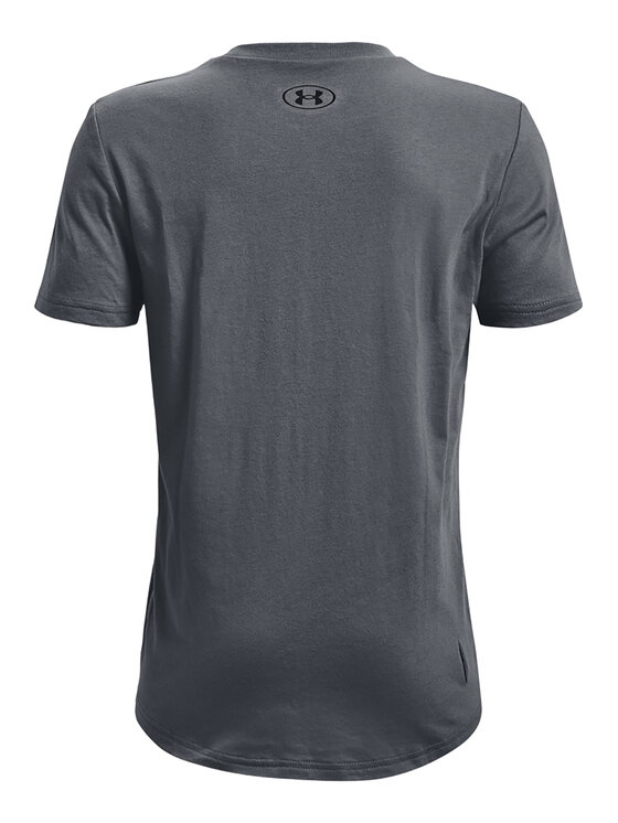Under Armour T Shirt UA SPORTSTYLE LEFT CHEST SS 1363280 Grau Regular Fit Modivo