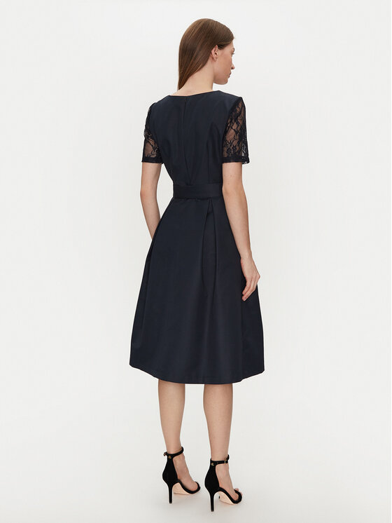 Tatuum Tatuum Kokteiļkleita Dusty T2424.198B Tumši zils Regular Fit