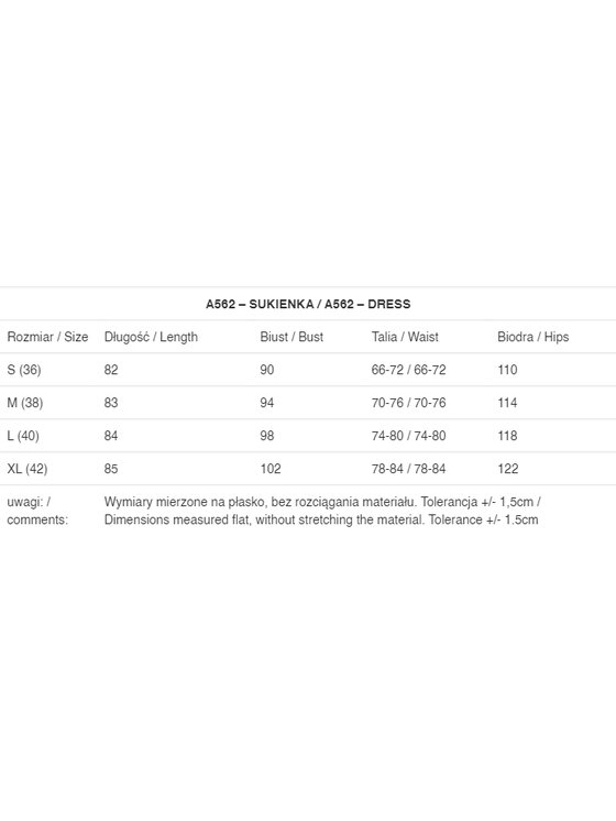 Awama Awama Sukienka wieczorowa A562 Złoty Basic Fit