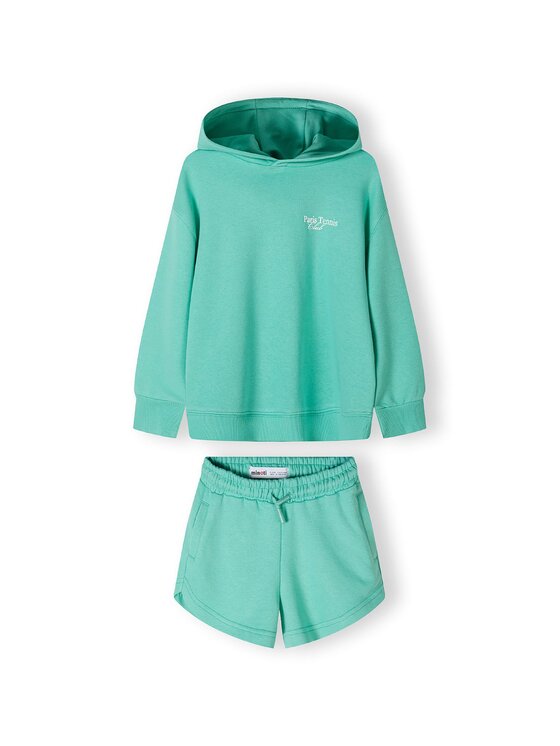 Bluza MINOTI, Rozmiar 110/116, Zielony, 22fleece66