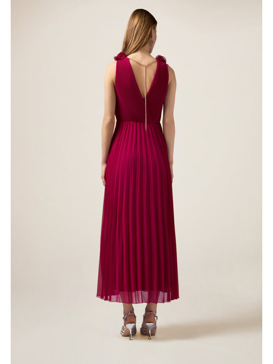 Oltre Oltre Vestito elegante 7396J000795N019 Rosa A-Line Fit