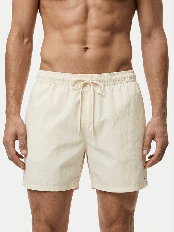 Tommy Hilfiger Tommy Hilfiger Plavecké šortky UM0UM03477 Žlutá Regular Fit