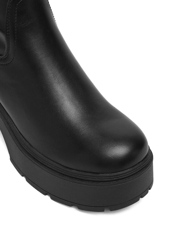 Buffalo Buffalo Ботуши Mila Hi Boot 1220084 Черен