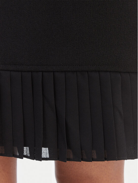 Morgan Morgan Úpletové šaty 261-RANOS Černá Slim Fit