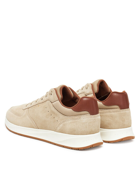 Tommy Hilfiger Tommy Hilfiger Sneakersy Premium Suede Hybrid FM0FM05690 Beżowy
