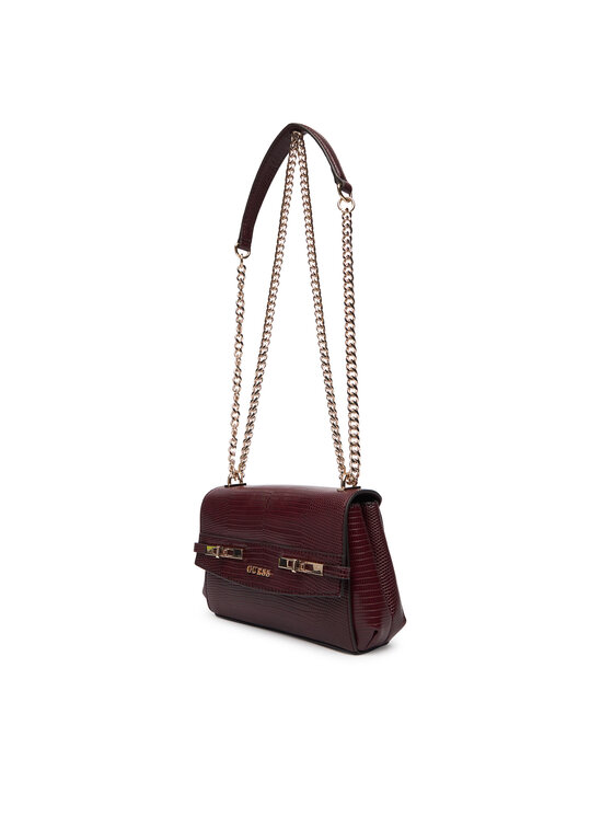 Guess Guess Ročna torba Melinda Mini HWKL99 33780 Bordo rdeča