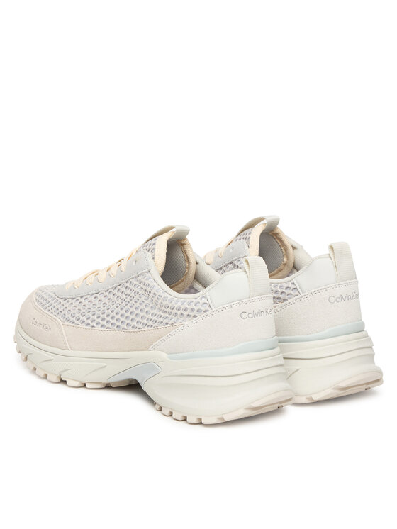 Calvin Klein Calvin Klein Сникърси Hike Runner Lace Up Techmix YW0YW02030 Екрю