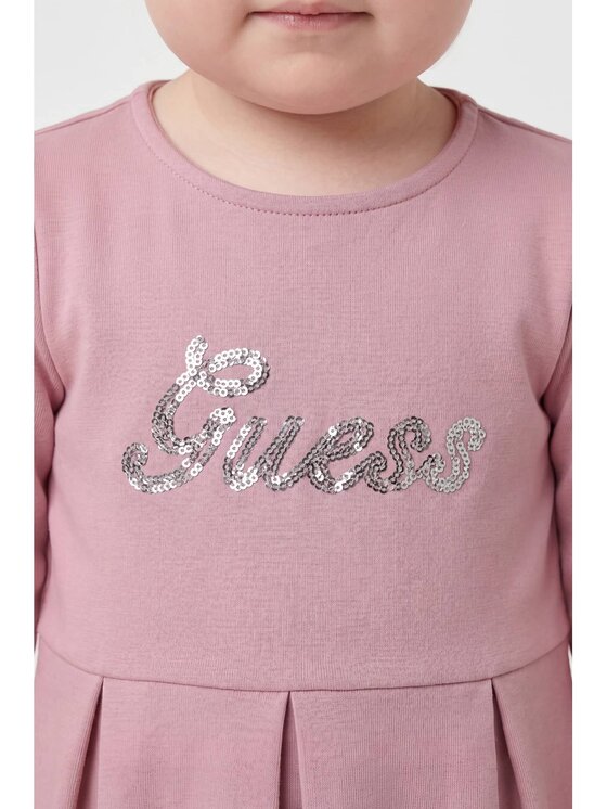 Guess Kids Guess Kids Sukienka codzienna 183606 Kolorowy Classic Fit