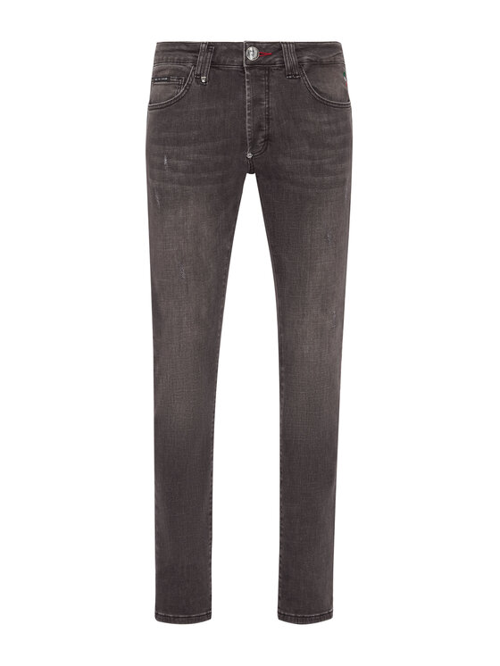 PHILIPP PLEIN PHILIPP PLEIN Jeansy 2015 Szary Straight Leg