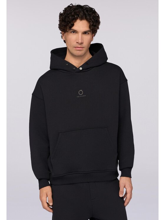 Trussardi Trussardi Felpa G8038000022N033 Nero Regular Fit