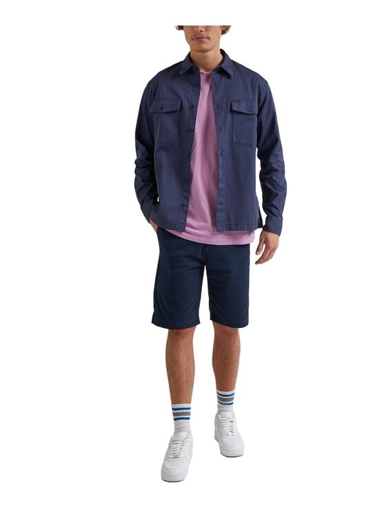 Lee Lee Szorty materiałowe L70TTY64 Granatowy Regular Fit
