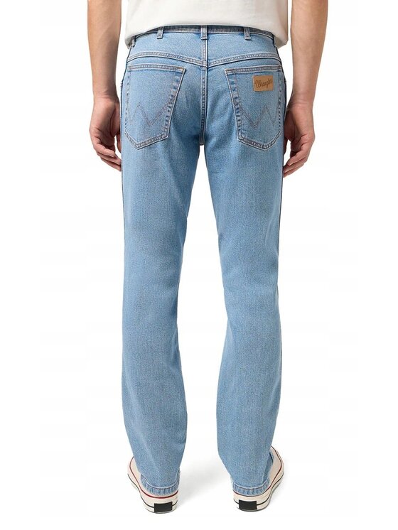 Wrangler Wrangler Jeansy Texas Slim Niebieski Slim Fit