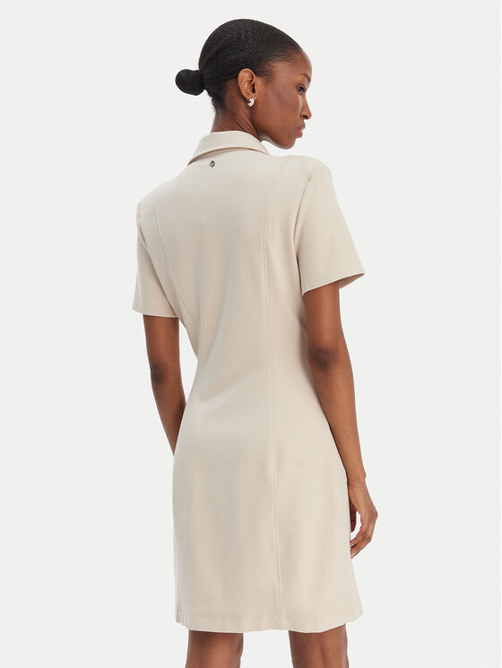 Guess Guess Kleid für den Alltag W6RK34 KCMU2 Beige Classic Fit