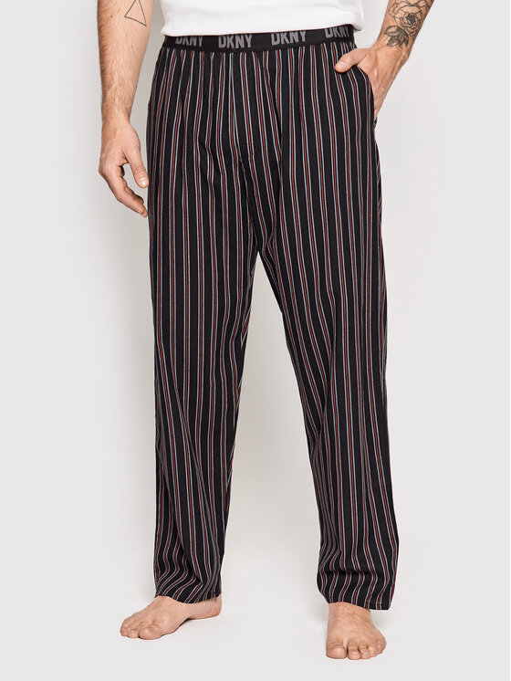 DKNY Долнище на пижама N5_6794_DKY Черен Relaxed Fit