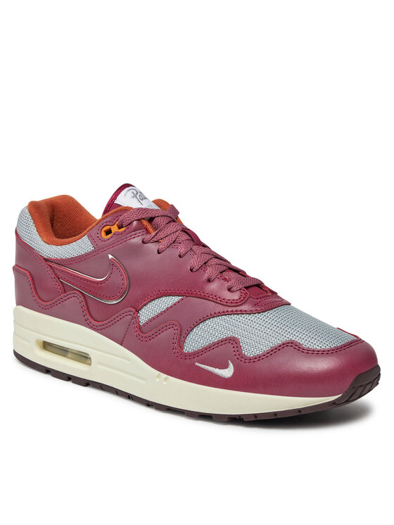 Nike Nike Tenisice Air Max 1 Patta Waves DO9549 001 Tamnocrvena