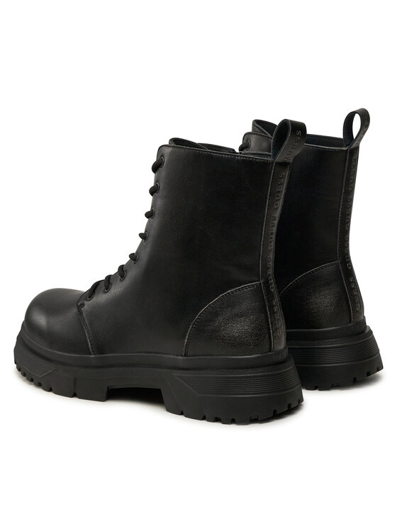 Guess Guess Turistická obuv Palermo Boot FMFPAL ELE11 Černá