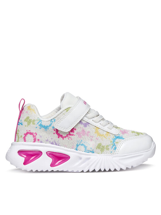 Geox Geox Sneakersy J Assister Girl J45E9B 0GFHH C0653 M Biały