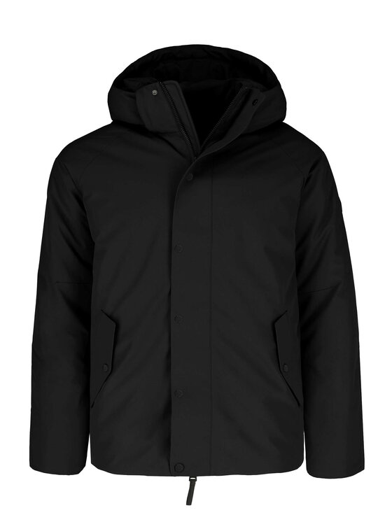 Volcano Volcano Kurtka zimowa J-KERTIS Czarny Regular Fit
