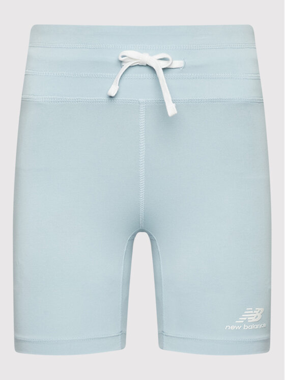 New Balance New Balance Pantaloni scurți sport Mystic Minerals WS21550 Albastru celest Slim Fit