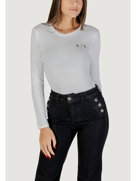 Armani Exchange Armani Exchange Blusa XW001353 AF17173 Bianco Casual Fit
